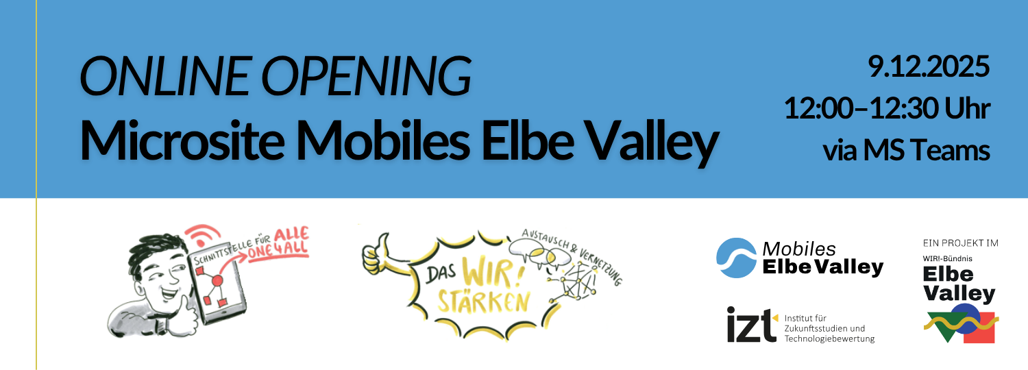 Microsite Mobiles Elbe Valley Online Opening 9.12.2025 12:00–12:30 Uhr via MS Teams